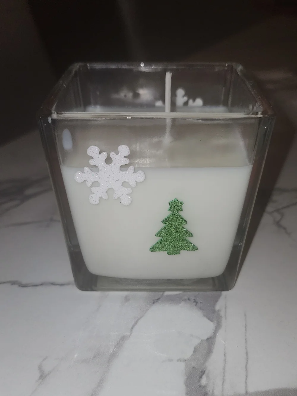 Handcrafted Santa Nice List Candle